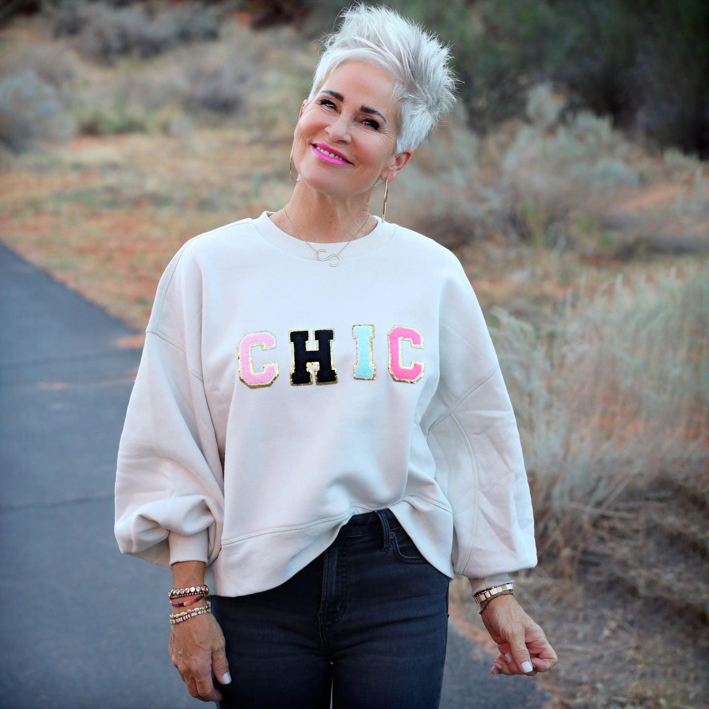 CHIC ECRU Sweatshirt
